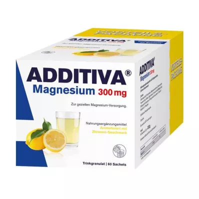 ADDITIVA Magnésio 300 mg N saquetas, 60 unid