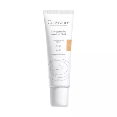 AVENE Fluido de maquilhagem corretor Couvrance bege 2.5, 30 ml AVENE Fluido de maquilhagem corretor Couvrance bege 2.5, 30 ml