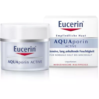 EUCERIN AQUAporin Active Cream pele normal a mista, 50 ml