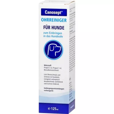 CANOSEPT Limpa-ouvidos para cães, 125 ml
