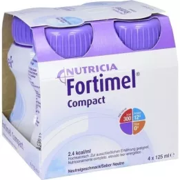 FORTIMEL Compacto 2,4 neutro, 4X125 ml