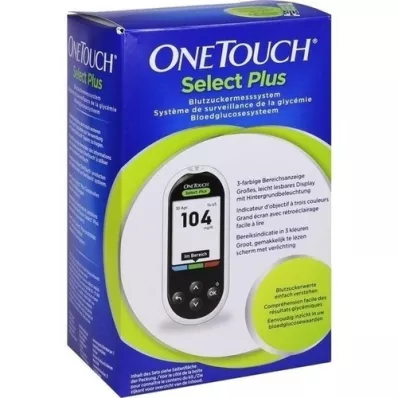 ONE TOUCH Sistema de controlo da glucose no sangue Select Plus mg/dl, 1 unidade