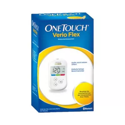 Sistema de medição de glicose no sangue One Touch Verio Flex mg / dl, 1 un Sistema de medição de glicose no sangue One Touch Verio Flex mg / dl, 1 un