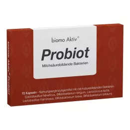 BIOMO Cápsulas probióticas activas, 15 unid