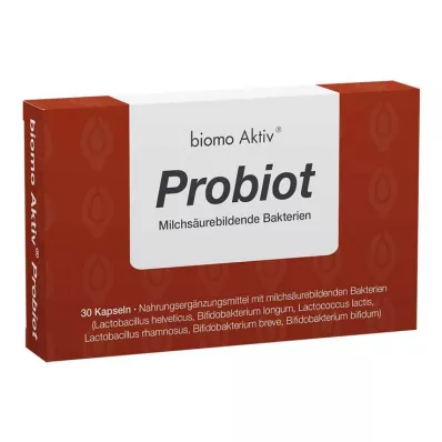 BIOMO Cápsulas de Probiótico Ativo, 30 Cápsulas