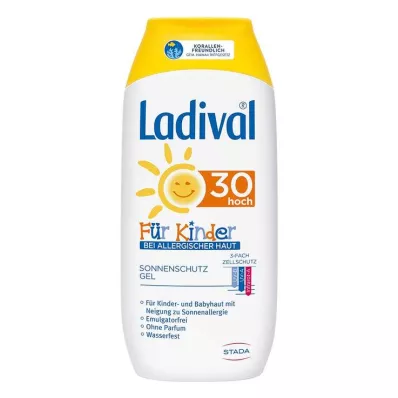 LADIVAL Gel alérgico para a pele das crianças LSF 30, 200 ml