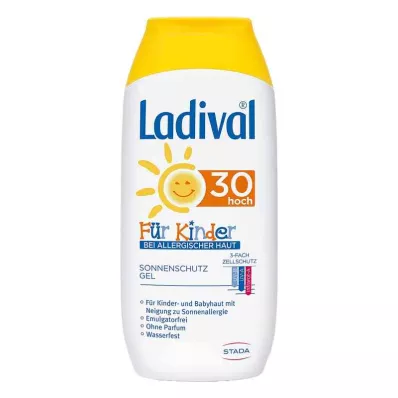 Gel solar infantil Ladival para crianças com pele alérgica LSF 30 (200 ml) Gel solar infantil Ladival para crianças com pele alérgica LSF 30 (200 ml)
