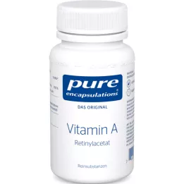 PURE ENCAPSULATIONS Cápsulas de acetato de retinilo de vitamina A, 60 unid