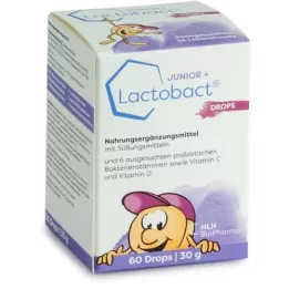 LACTOBACT Pastilhas Junior Drops, 60 unidades