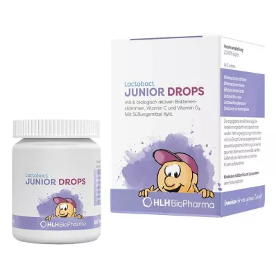 LACTOBACT Pastilhas Junior Drops, 60 unidades