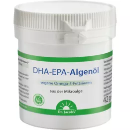 DHA-EPA-Dr Jacobs Algae Oil Capsules, 60 Cápsulas