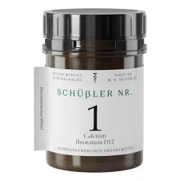 SCHÜSSLER NR.1 Calcium fluoratum D 12 comprimidos, 400 unid