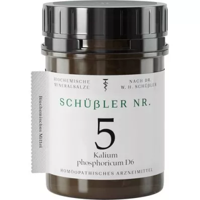 SCHÜSSLER No.5 Potassium phosphoricum D 6 Tablets, 400 Capsules