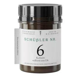 SCHÜSSLER NR.6 Potassium sulphuricum D 6 Tablets, 1000 Capsules
