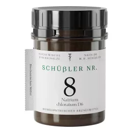 SCHÜSSLER N.º 8 Clorato de sódio D 6 Comprimidos, 1000 Cápsulas