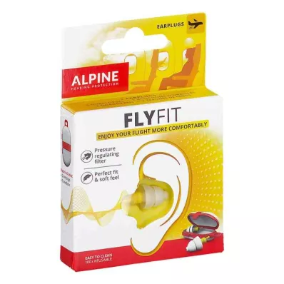 Tampões auditivos Alpine Flyfit (2 unidades) Tampões auditivos Alpine Flyfit (2 unidades)