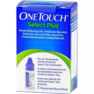 ONE TOUCH Meio de solução de controlo Select Plus, 3,75 ml ONE TOUCH Meio de solução de controlo Select Plus, 3,75 ml