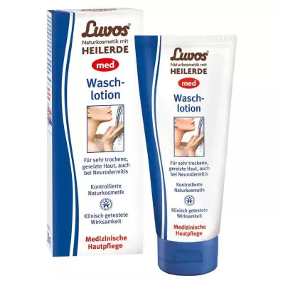 LUVOS Cosméticos naturais MED Loção de lavagem e duche, 200 ml