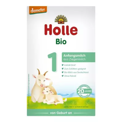 HOLLE Leite de cabra biológico à base de leite 1, 400 g HOLLE Leite de cabra biológico à base de leite 1, 400 g