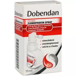 DOBENDAN Flurbiprofeno Spray Direto 8,75mg/dos.boca, 15 ml