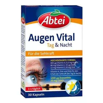 ABTEI Eye Vital Dia &amp; Noite Cápsulas, 30 Cápsulas