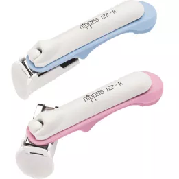 NIPPES Corta-unhas de segurança para bebés n.º 122R, 1 unidade