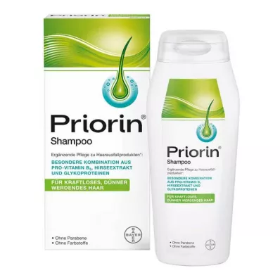 PRIORIN Champô para cabelos fracos e enfraquecidos, 200 ml