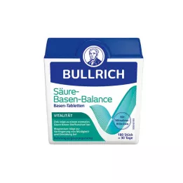 BULLRICH Acid Base Balance Tablets, 180 Cápsulas