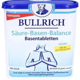 BULLRICH Acid Base Balance Tablets, 450 Cápsulas