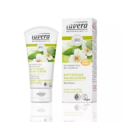 LAVERA Creme equilibrante matificante de chá verde, 50 ml