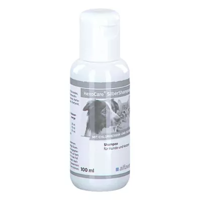 HEXOCARE Champô Silver para cães/gatos, 100 ml HEXOCARE Champô Silver para cães/gatos, 100 ml