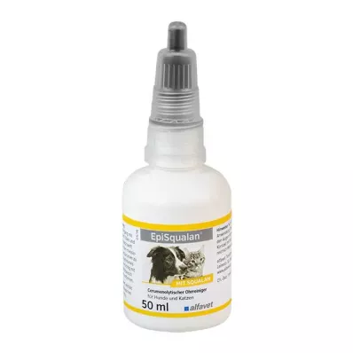 EPISQUALAN Limpa-ouvidos para cães/gatos, 50 ml EPISQUALAN Limpa-ouvidos para cães/gatos, 50 ml