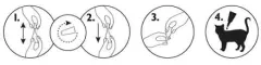 Instructions for use for Amflee 50 mg Spot-On para gatos, 3 unidades - 4