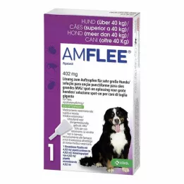 Amflee 402 mg Spot-On para cães muito grandes, 3 unidades