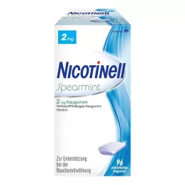 NICOTINELL Pastilha elástica de hortelã 2 mg, 96 unid