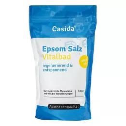 EPSOM Banho de vitalidade de sal, 1 kg