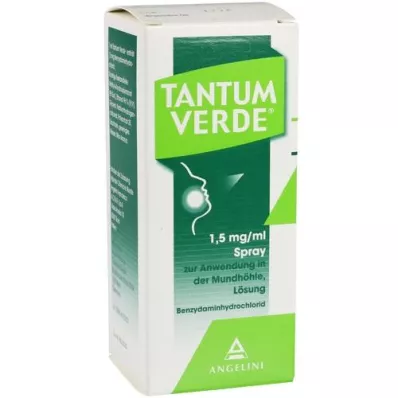 TANTUM VERDE Spray de 1,5 mg/ml para uso na cavidade oral, 30 ml