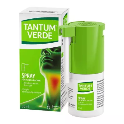 Tantum Verde 1,5 mg/ml spray para uso na cavidade oral, 30 ml