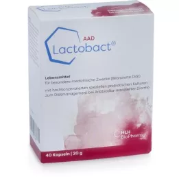LACTOBACT AAD Cápsulas com revestimento entérico, 40 unidades