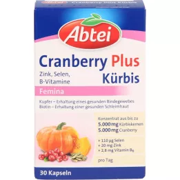 ABTEI Abóbora Plus Cranberry Cápsulas, 30 Cápsulas