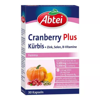 Cápsulas Abbey Pumpkin Plus Cranberry, 30 unidades Cápsulas Abbey Pumpkin Plus Cranberry, 30 unidades