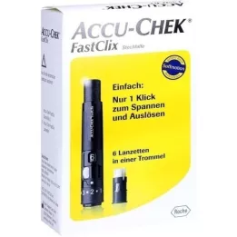 ACCU-CHEK Dispositivo de punção FastClix, modelo II, 1 unidade