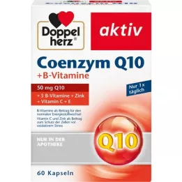 DOPPELHERZ Cápsulas de vitamina Coenzima Q10+B, 60 unid