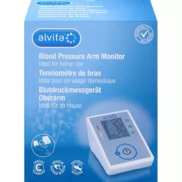 ALVITA Monitor de tensão arterial do braço, 1 peça