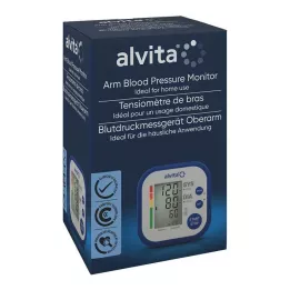 ALVITA Monitor de tensão arterial do braço, 1 peça