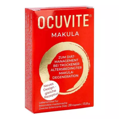 Cápsulas maculares Ocuvite (28 peças)