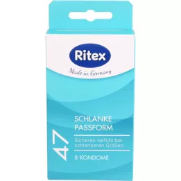 RITEX 47 preservativos, 8 unidades