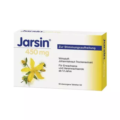 JARSIN 450 mg comprimidos revestidos por película, 60 unidades JARSIN 450 mg comprimidos revestidos por película, 60 unidades