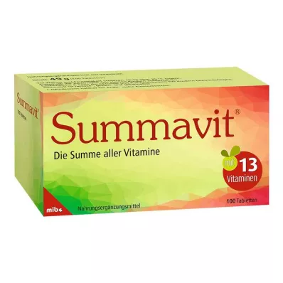 SUMMAVIT Comprimidos, 100 unidades SUMMAVIT Comprimidos, 100 unidades