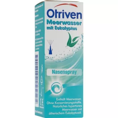 OTRIVEN Spray nasal de água do mar com eucalipto, 20 ml